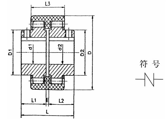NL型尼龍內齒型聯(lián)軸器